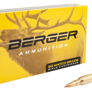 Berger Bullets 70020 Classic Hunter  300 Win Mag 185 gr Hybrid Boat Tail 20 Per Box/ 10 Case