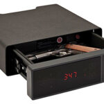 115795 Hornady 98215 Rapid Safe Night Guard RFID Access Code Key Entry Black Steel Holds 1 Handgun 3" H x 12" W x 10.50" D