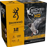 116347 Browning Ammo B193411232 Wicked Wing XD 12 Gauge 3" 1 1/4 oz 2 Shot 25 Per Box/ 10 Case