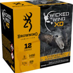 116348 Browning Ammo B193411230 Wicked Wing XD 12 Gauge 3" 1 1/4 oz BB Shot 25 Per Box/ 10 Case