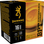 116361 Browning Ammo B193611628 BPT Performance Target 16 Gauge 2.75" 1 oz 8 Shot 25 Per Box/ 10 Case