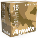 116397 Aguila 1CHB1607 Birdshot High Velocity 16 Gauge 2.75" 1 1/8 oz 7.5 Shot 25 Per Box/ 10 Case