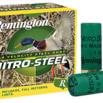 116836 Remington Ammunition 20803 Nitro-Steel High Velocity 12 Gauge 2.75" 1 1/8 oz 4 Shot 25 Per Box/ 10 Cs