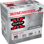 116942 Winchester Ammo XU168 Super X Game Load 16 Gauge 2.75" 1 oz 8 Shot 25 Per Box/ 10 Case