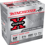 116970 Winchester Ammo XU12SP7 Super X Heavy Game Load 12 Gauge 2.75" 1 1/4 oz 7.5 Shot 25 Per Box/ 10 Case