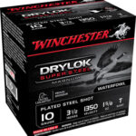 116973 Winchester Ammo XSC10T Drylok Super Steel Magnum 10 Gauge 3.50" 1 5/8 oz T Shot 25 Per Box/ 10 Case