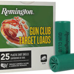 117106 Remington Ammunition 20230 Gun Club 12 Gauge 2.75" 1 1/8 oz 8 Shot 25 Per Box/ 10 Cs