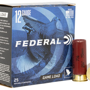 Federal H12175 Game-Shok Upland 12 Gauge 2.75" 1 oz 7.5 Shot 25 Per Box/ 10 Case
