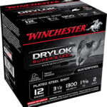 117163 Winchester Ammo XSM12L2 Drylok Super Steel Magnum 12 Gauge 3.50" 1 9/16 oz 2 Shot 25 Per Box/ 10 Case