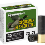 117166 Remington Ammunition 20005 Sportsman Hi-Speed Steel 12 Gauge 2.75" 1 oz 6 Shot 25 Per Box/ 10 Cs