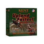 117400 1 Kent Cartridge K122US325 Upland Fasteel 12 Gauge 2.75" 1 1/8 oz 5 Shot 25 Per Box/ 10 Case