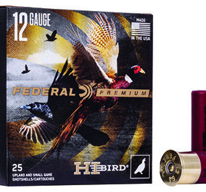 Federal HVF1275 Premium Hi-Bird 12 Gauge 2.75" 1 1/8 oz 7.5 Shot 25 Per Box/ 10 Case