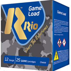 Rio Ammunition SG3275 Game Load Super Game High Velocity 12 Gauge 2.75" 1 1/8 oz 7.5 Shot 25 Per Box/ 10 Case