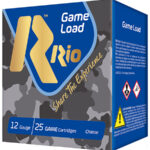 117552 Rio Ammunition SG328 Game Load Super Game High Velocity 12 Gauge 2.75" 1 1/8 oz 8 Shot 25 Per Box/ 10 Case