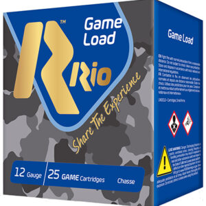 Rio Ammunition SG328 Game Load Super Game High Velocity 12 Gauge 2.75" 1 1/8 oz 8 Shot 25 Per Box/ 10 Case