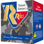 117555 Rio Ammunition TGHV3675TX Texas Game Load High Velocity 12 Gauge 2.75" 1 1/4 oz 7.5 Shot 25 Per Box/ 10 Case