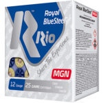 117560 Rio Ammunition RBSM362 Royal BlueSteel Magnum 12 Gauge 3" 1 1/4 oz 2 Shot 25 Per Box/ 10 Case