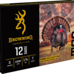 117666 Browning Ammo B193921237 TSS Tungsten Turkey 12 Gauge 3" 1 3/4 oz Tungsten 7 Shot 5 Per Box/ 10 Case