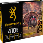 117672 Browning Ammo B193924139 TSS Tungsten Turkey 410 Gauge 3" 13/16 oz Tungsten 9 Shot 5 Per Box/ 20 Case