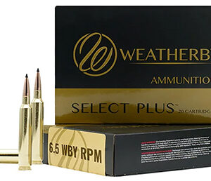 Weatherby H65RPM140IL Select  6.5 WBY RPM 140 gr Hornady Interlock 20 Per Box/ 10 Case