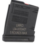 118440 LWRC 2000123A02 PMAG Black Detachable 5rd 6.8 SPC for LWRC SIX8