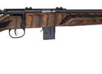 119197 Savage Arms 96637 93R17 Minimalist 17 HMR 10+1 Cap 18" Matte Black Rec/Barrel Natural Brown Laminate Boyd's Minimalist Stock Right Hand (Full Size)