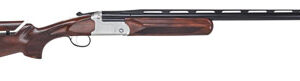 Stevens 23223 555 Trap 20 Gauge 3" 1rd 30" Vent Rib Barrel, Silver Aluminum Receiver,  Turkish Walnut Fixed Adjustable Comb Stock Ambidextrous