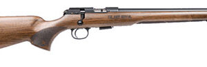 CZ-USA 02370 CZ 457 Royal Full Size 22 LR 5+1 16.50" Black Nitride Steel Threaded Barrel Black Nitride Steel Receiver Walnut Fixed American Style w/Decorative Forend Tip Stock Right Hand