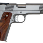 119318 Dan Wesson 01942 Pointman Nine 9mm Luger Caliber with 5" Barrel, 9+1 Capacity, Overall Stainless Steel Finish, Beavertail Frame, Serrated Brushed Slide & Cocobolo Grip