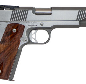 Dan Wesson Pointman Nine 9mm 5-inch stainless pistol with cocobolo wood grips