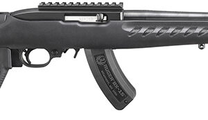 Ruger 4938 22 Charger  22 LR 15+1 8" Black Steel/Threaded Barrel, Matte Black Ergonomic Polymer Grip, Features Picatinny Rail w/Intergrated QD Cup