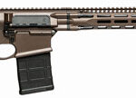 119627 Daniel Defense 0215815060047 DD5 V4 Gen II 7.62x51mm NATO 18" 20+1 Mil-Spec Brown Cerakote Black 6 Position w/SoftTouch Overmolding Stock Black Polymer Grip