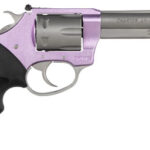 119794 Charter Arms 52242 Pathfinder Lite 22 LR 8 Shot, 4.20" Matte Stainless Steel Barrel & Cylinder, Lavender Aluminum Frame w/Black Finger Grooved Rubber Grip, Exposed Hammer