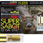 120163 Brenneke SL122SUS SuperSabot 12 Gauge 2.75" 1 1/8 oz Sabot Slug Shot 5 Per Box/ 50 Case