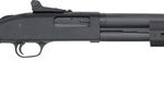 120441 Mossberg 50765 590A1 Tactical 12 Gauge 3" 6+1 18.50" Cylinder Bore Barrel Black Parkerized Rec with Ghost Ring Sight Black Synthetic Stock Right Hand Includes M-LOK Handguard