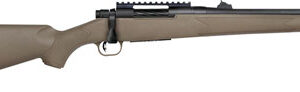 Mossberg Patriot Predator .450 Bushmaster rifle with 16.25-inch fluted threaded barrel and FDE stock