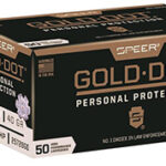 120681 Speer 25728GD Gold Dot Personal Protection 5.7x28mm 40 gr Hollow Point 50 Per Box/ 10 Case