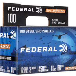 Federal WF1421002 Speed-Shok  12 Gauge 3" 1 1/4 oz 2 Shot 100 Per Box/ 2 Case