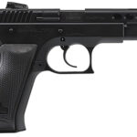 121055 SAR USA P8LBL P8L 9mm Luger 17+1, 4.60" Black Ported Steel Barrel, Black Serrated/Ported Steel Slide, Black Steel Frame w/Beavertail, Black Polymer Grip, Manual Thumb Safety, Right Hand