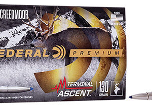 Federal P65CRDTA1 Premium Terminal Ascent 6.5 Creedmoor 130 gr Terminal Ascent 20 Per Box/ 10 Case