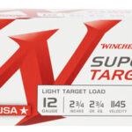 121868 Winchester Ammo TRGT128VP Super-Target Light Target 12 Gauge 2.75" 1 1/8 oz 8 Shot 100 Bx/ 2 Case Value Pack