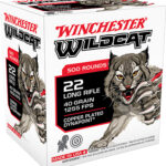 121884 Winchester Ammo WW22LRB Wildcat 22 LR 40 gr Copper Plated DynaPoint 500 Per Box/ 10 Case *Bulk