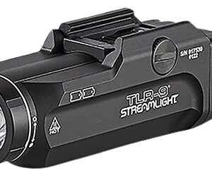 Streamlight 69464 TLR-9 Gun Light  Black Anodized 1,000 Lumens White LED