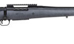 123021 Mossberg 28103 Patriot Long Range Hunter 6.5 Creedmoor Caliber with 5+1 Capacity, 22" Threaded/Fluted Barrel, Matte Blued Metal Finish & Sniper Gray Fixed Monte Carlo Stock Right Hand (Full Size)