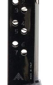 Mec-Gar MGPPKS32FRB Standard  7rd Detachable w/Finger Rest 32 ACP Fits Walther PPK Blued Carbon Steel