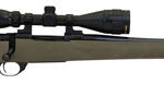 123231 Howa HGP265PRCG M1500 Gamepro Gen2 6.5 PRC 3+1 24" Threaded Barrel, Blued Metal Finish, Green Fixed Hogue Pillar-Bedded Overmolded Stock, Includes GamePro 4-12x40mm Scope