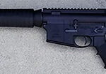 123872 Del-Ton Inc OR3FTH16-0 Echo 308 Win 16" 30+1 Black Hard Coat Anodized 6 Position M4 Stock Black Polymer Grip