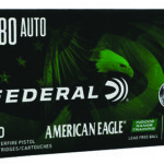 124319 Federal AE380LF1 American Eagle Indoor Range Training 380 ACP 70 gr Lead Free IRT 50 Per Box/ 10 Case