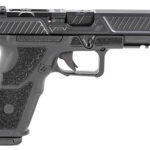 124423 ZEV OZ9-STD-COMBAT-B-B OZ9 Combat 9mm Luger Caliber with 4.49" Barrel, 17+1 Capacity, Black Finish Picatinny Rail Frame, Serrated/Optic Cut Black DLC Stainless Steel Slide & Polymer Grip