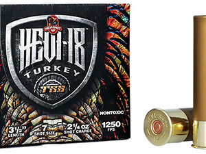 HEVI-Shot HS4507 HEVI-18 TSS Turkey 12 Gauge 3.50" 2 1/4 oz Tungsten 7 Shot 5 Per Box/ 10 Case